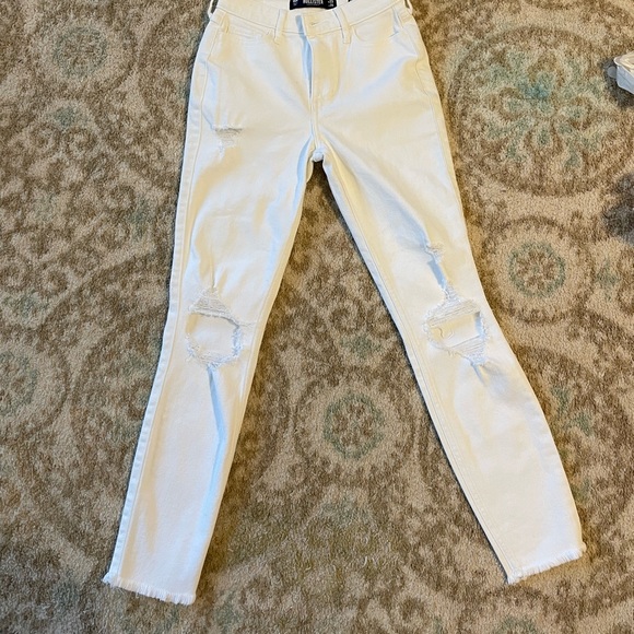 Hollister Denim - Hollister ripped skinny jeans.